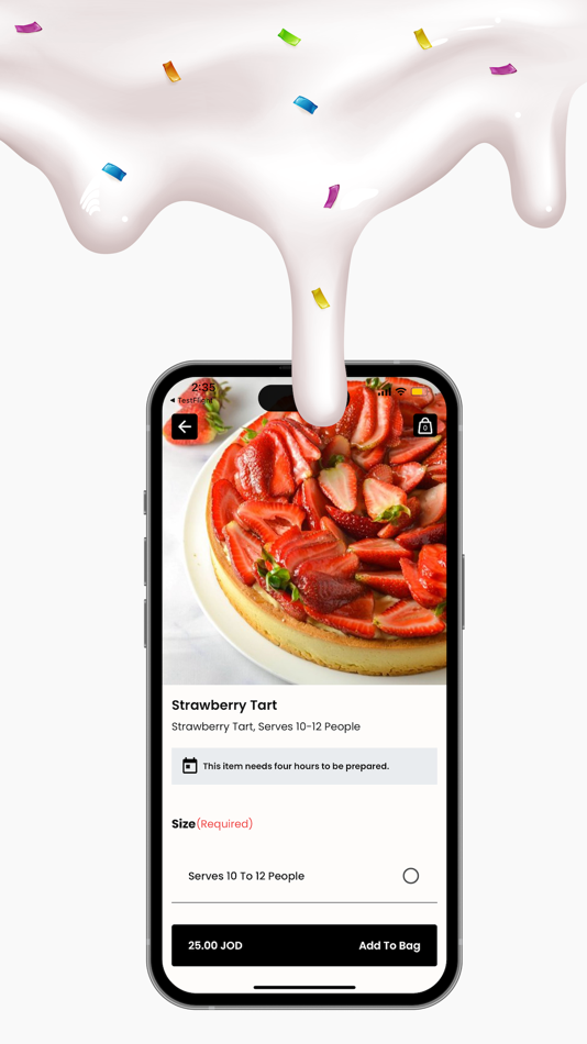 #3. The Cakery JO (iOS) 由: Tip n' Tag, Inc.
