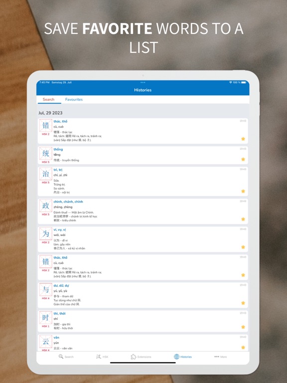 Chinese Mandarin Handwriting iPad screenshot 7 - Education app