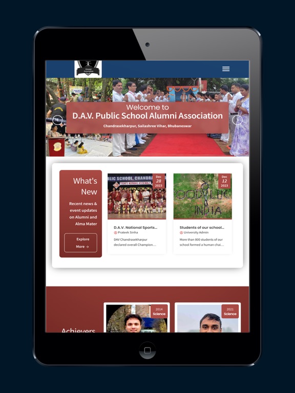 Screenshot #4 pour D.A.V. CSP Alumni Association