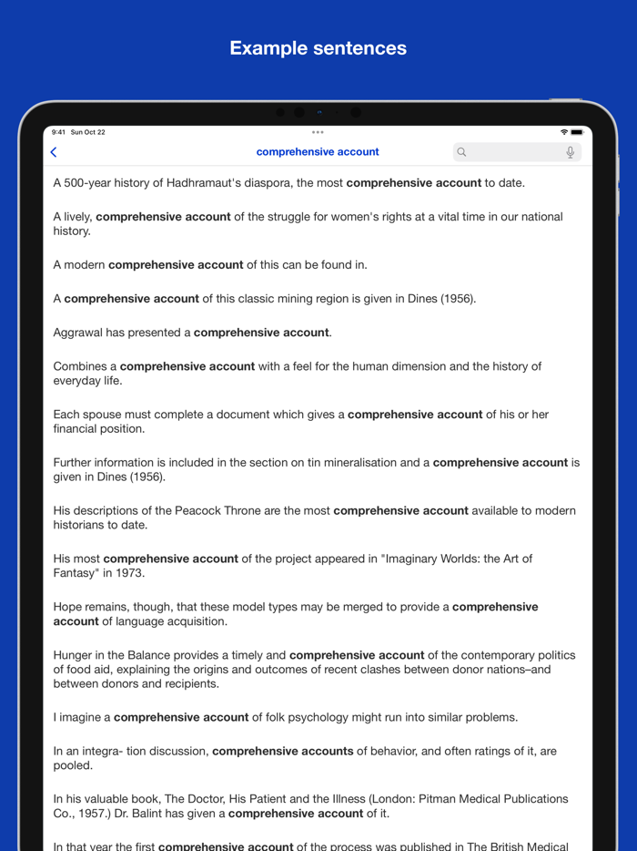 Academic Collocation List