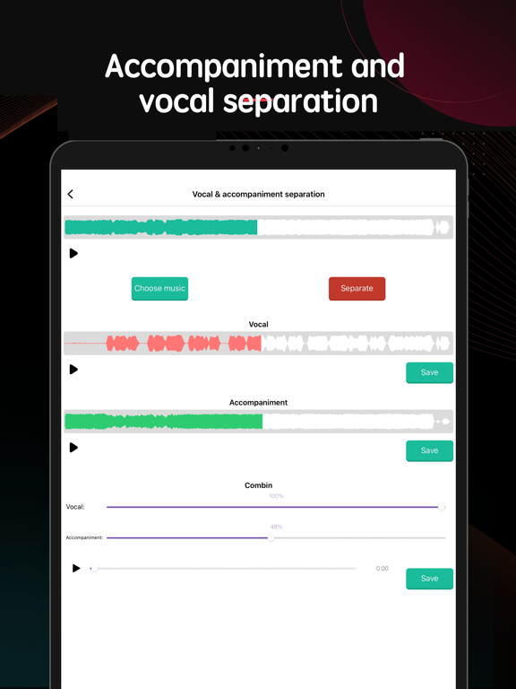 Audio Editor - Music Mixer iPad screenshot 5 - Music app
