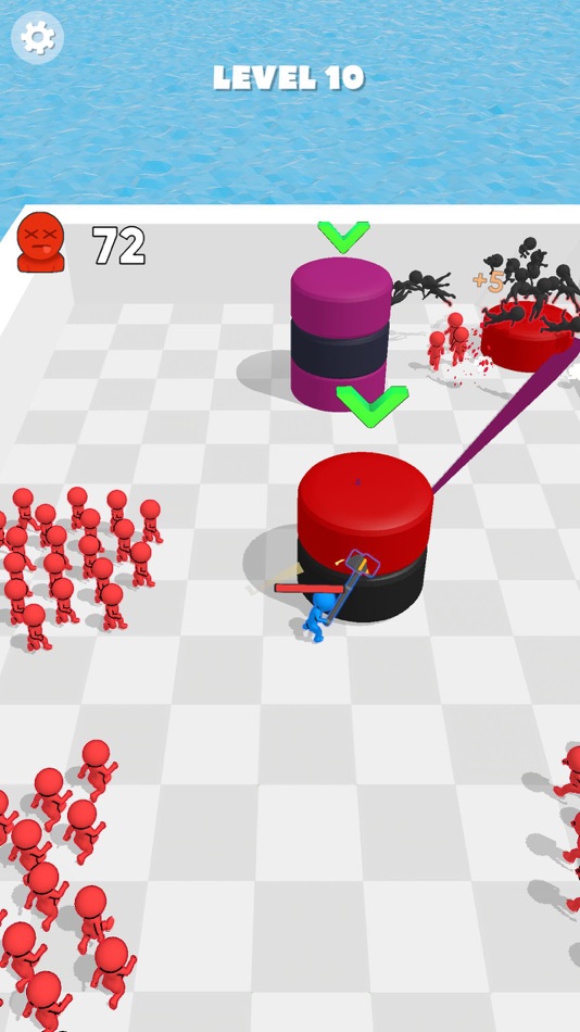 #1. Stack Shooter 3D! (iOS) 由: Gametator