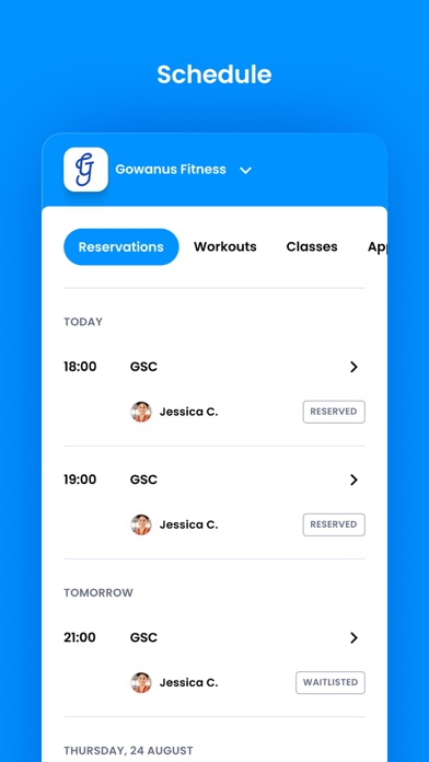 Gowanus Fitness Screenshot