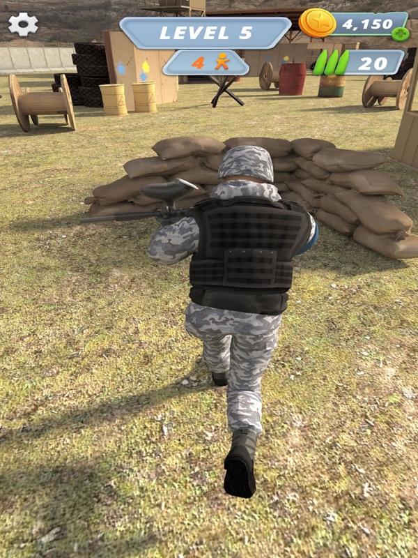 Paintball Attack 3D: Color War screenshot 9