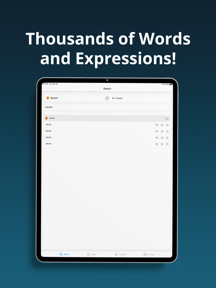 French Spanish Dictionary
