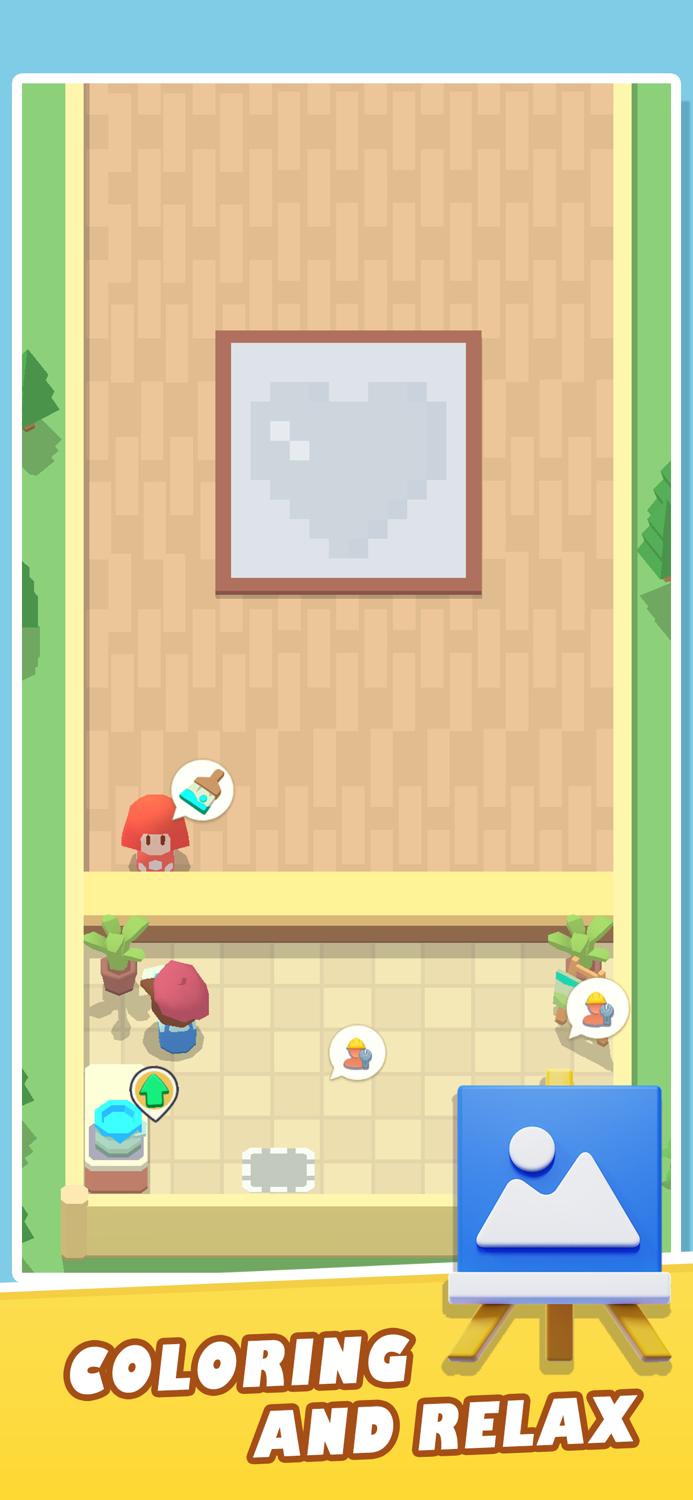 Idle Art Tycoon - Pixel Art