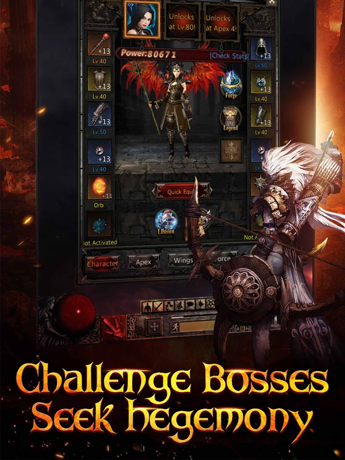 Dark God of War Idle AFK RPG