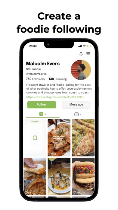 Foodle - Eat, Create, Share Screenshot