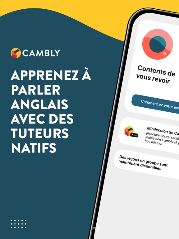 Screenshot #4 pour Cambly - Pratiquez l'anglais