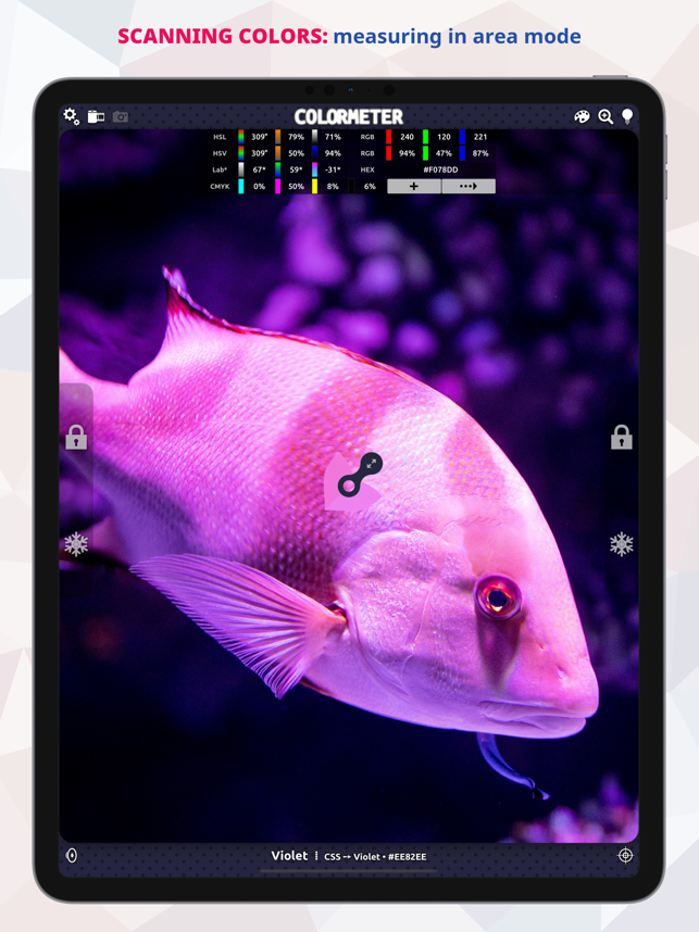 ‎ColorMeter RGB Colorimeter Screenshot