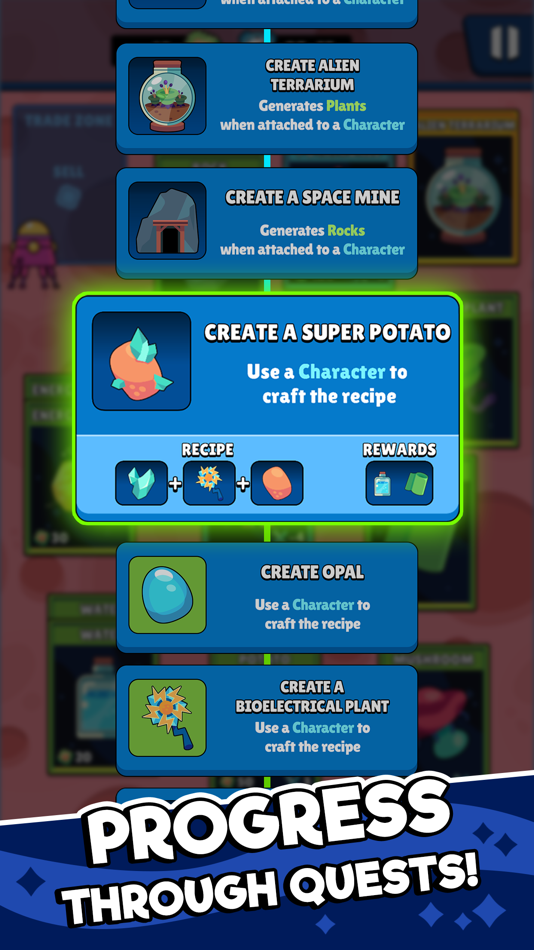 #5. Potatoes on Mars: Stack Cards (iOS) Podle: TPG TECNOLOGIA DA INFORMACAO LTDA