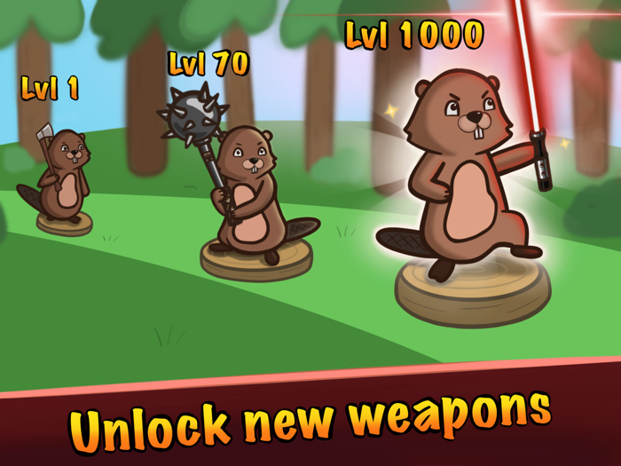 Beaver with Axe Idle Clicker