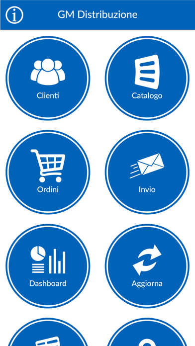 G.M. Distribuzione catalogo Screenshot