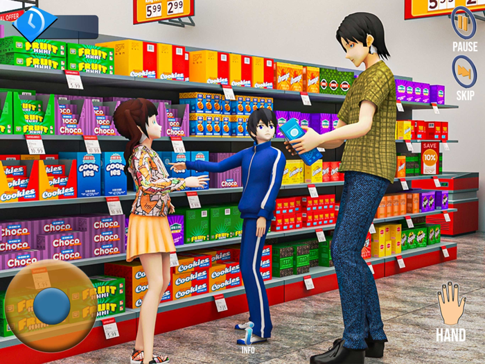 Virtual Anime Dad and Mother Sim