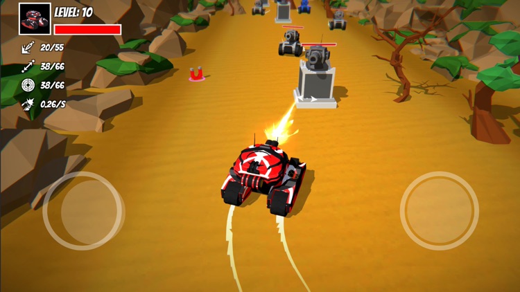 Tank Run: Shots Fired!