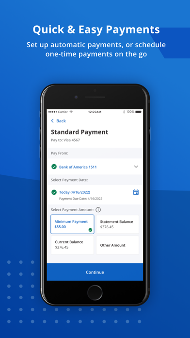 Credit One Bank Mobile Screenshot