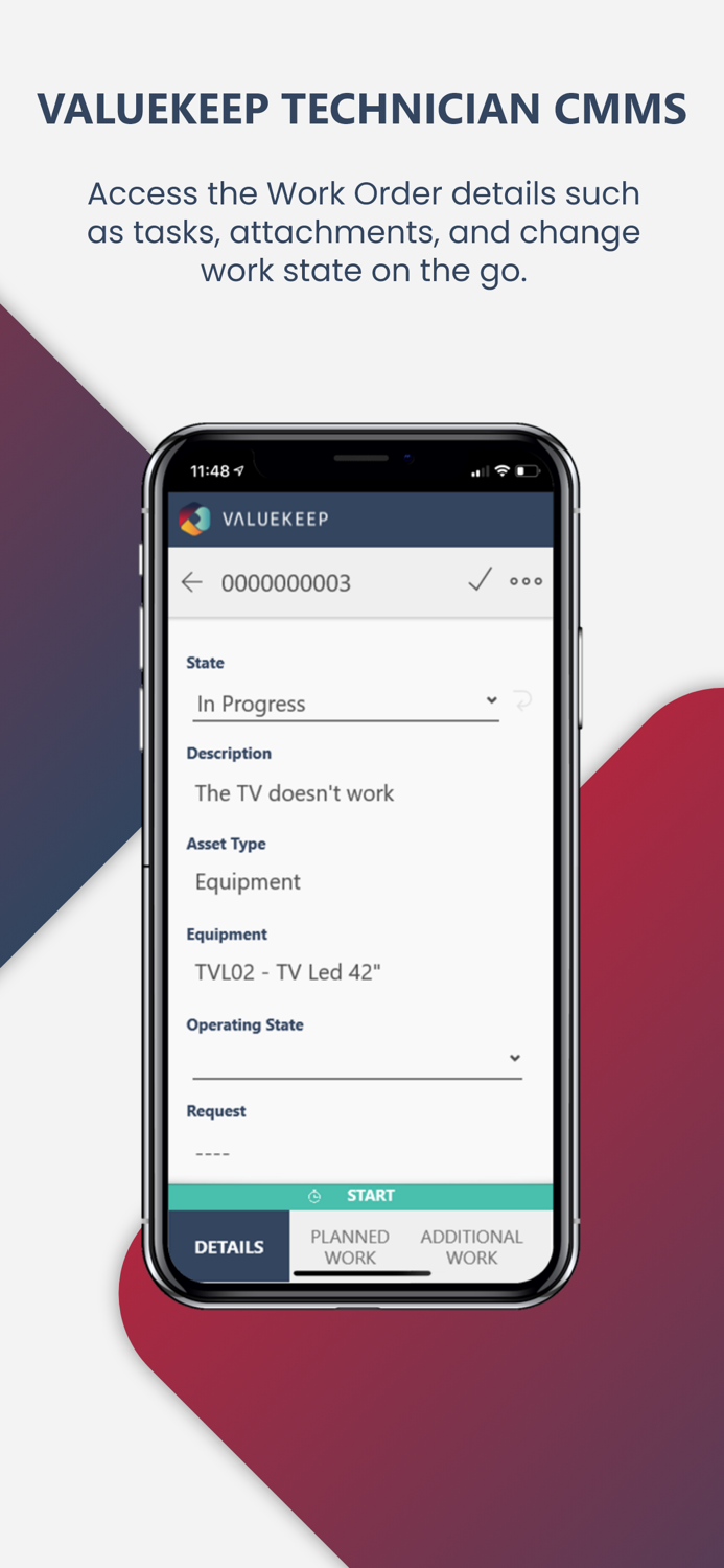 Valuekeep Technician CMMS