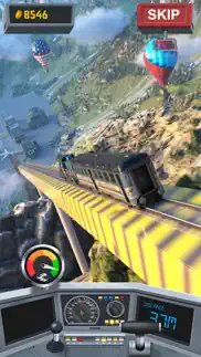 train ramp jumping iphone screenshot 2