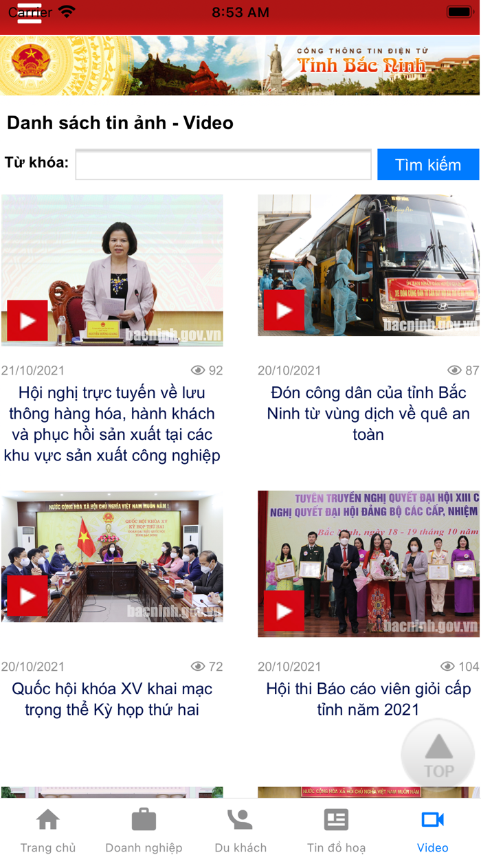 Cổng thông tin điện tử BN