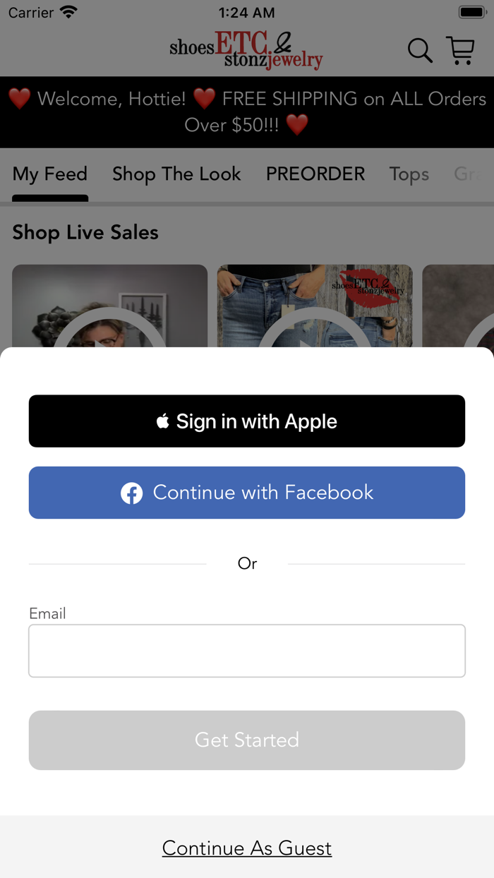 shoes etc and stonz jewelry