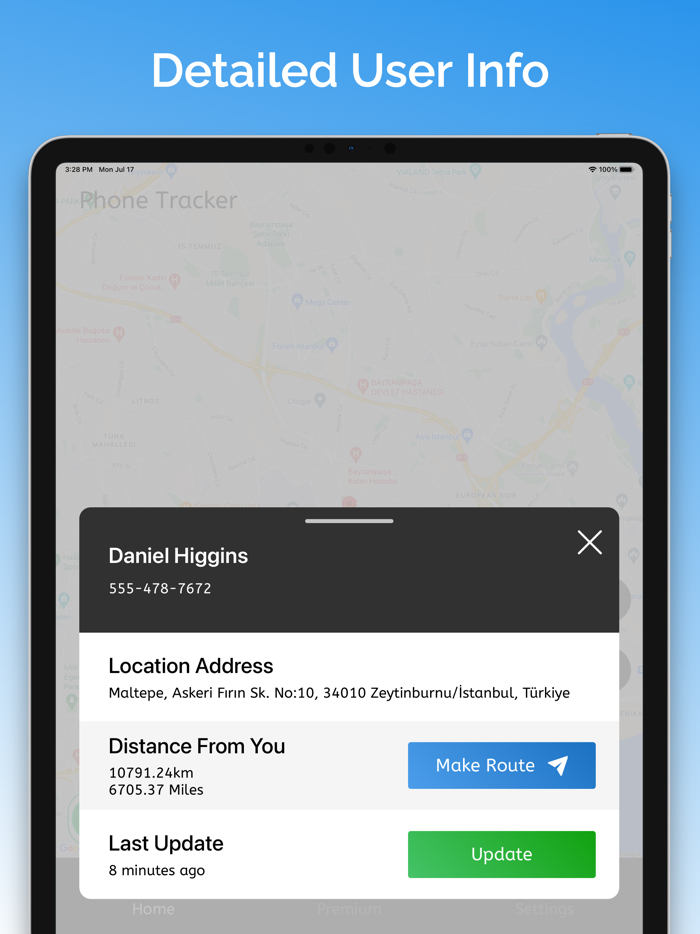 Mobile Phone Location Tracker