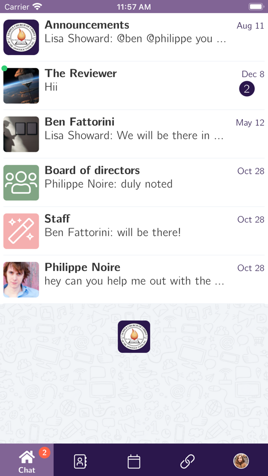 #1. Temple Church of Christ (iOS) 由: Temple Church of Christ