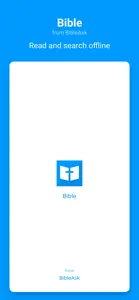 Bible: read and search offline screenshot #1 for iPhone