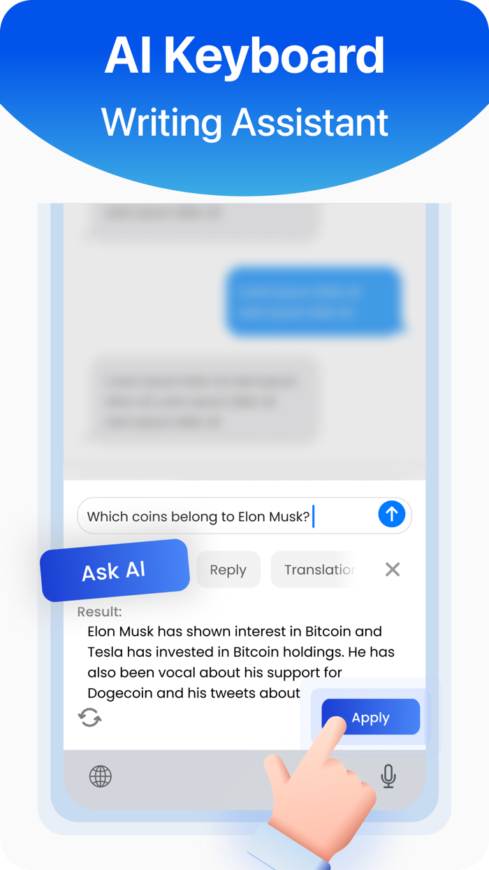 Chat Keyboard AI Assistant