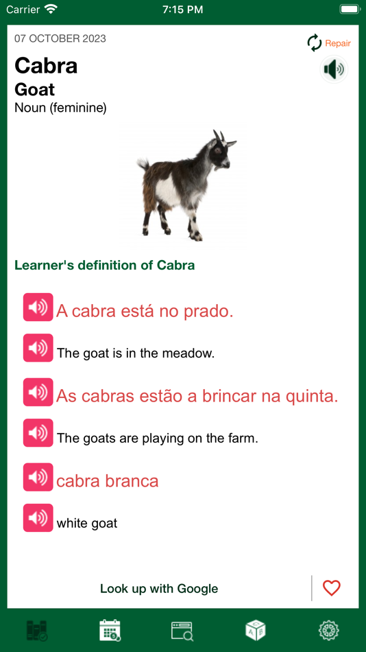 #1. Portuguese Word of the Day (iOS) 由: Tran Hoa