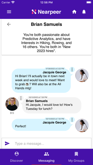 Nearpeer for Teams Screenshot