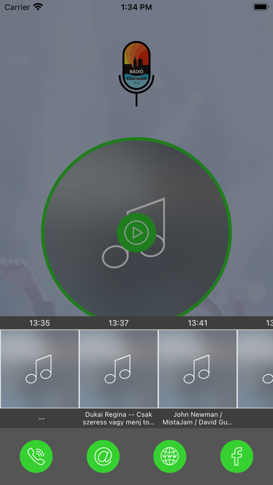 Rádió Szentendre Screenshot