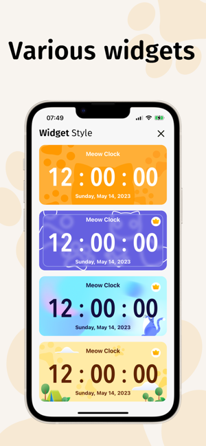 ‎Meow Alarm Clock - Wake You Up Screenshot