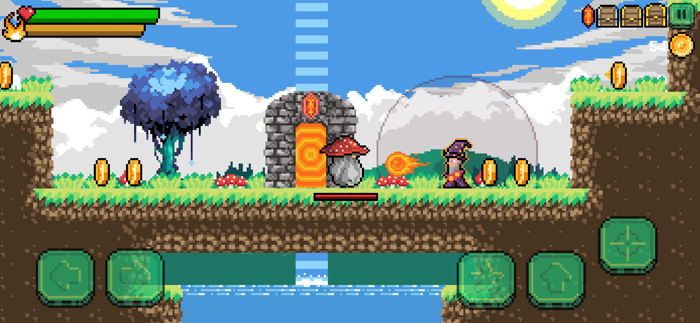 Magic Forest  2D Platformer