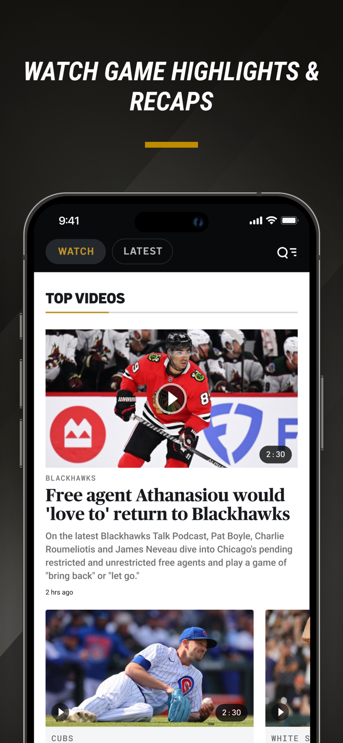 NBC Sports Chicago Team News