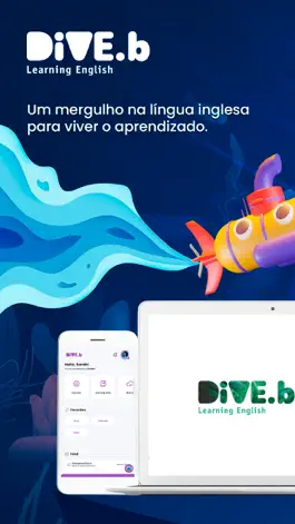 Game screenshot Dive.b Learning English mod apk