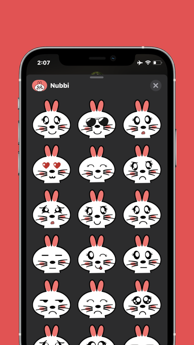 Screenshot #2 pour Nubbi Stickers