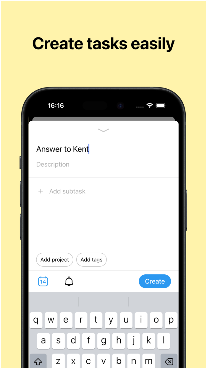 Quidone to-do list and habits