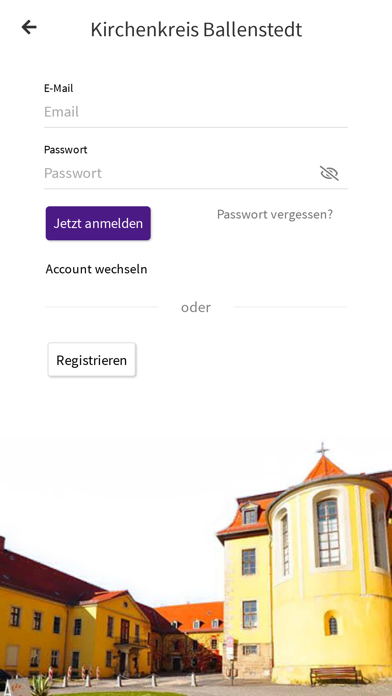 Kirchenkreis Ballenstedt Screenshot