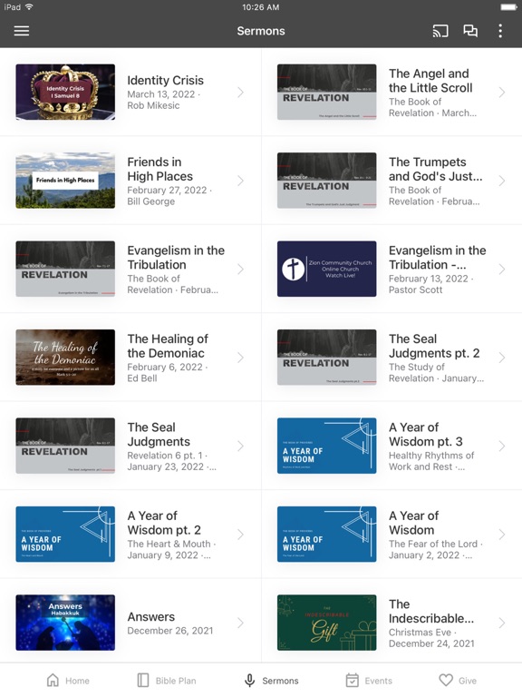 Screenshot #5 pour Zion Community Church