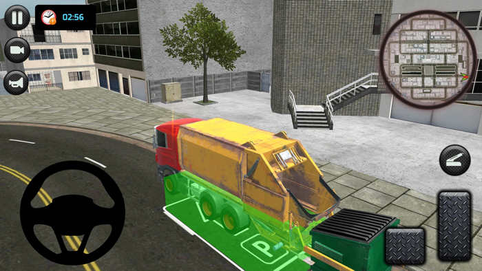 Garbage Truck Simulator Game