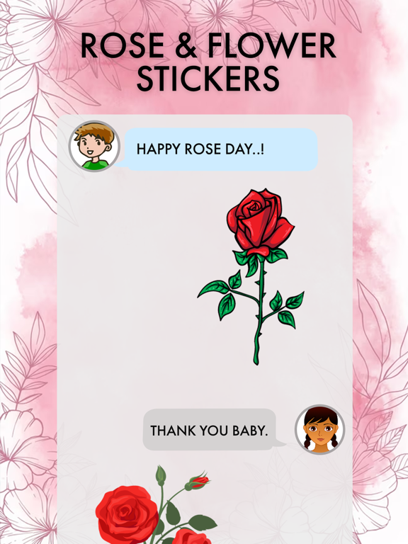 Screenshot #5 pour Rose &Flower,Fragnance Sticker