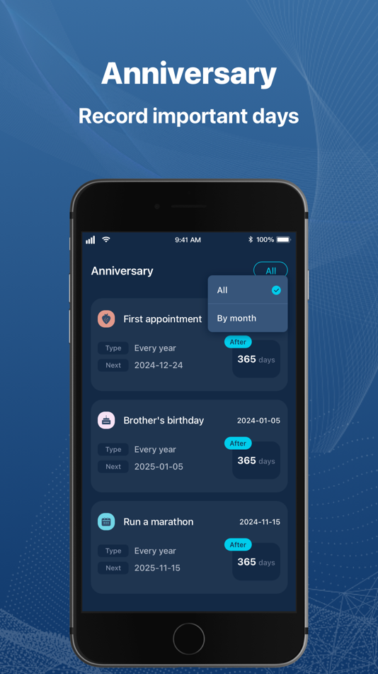 #3. Today Reminder-Anniversaries (iOS) By: Zhengye Reliton Technology Co., Ltd.