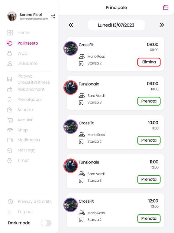 Screenshot #6 pour Platyno CrossFit&Fitness