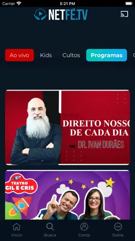 Game screenshot NetFé.TV apk