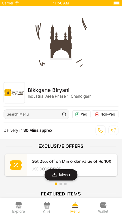Bikkgane Biryani Screenshot