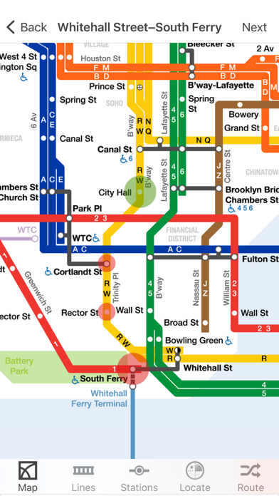 ニューヨーク市の地下鉄 乗換案内のおすすめ画像2