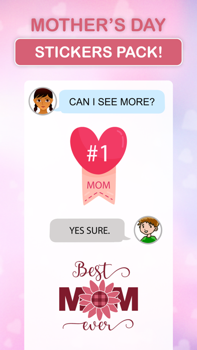 Mother's Day Sticker Pack! Screenshot