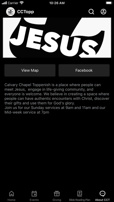 Toppenish Calvary Chapel Screenshot