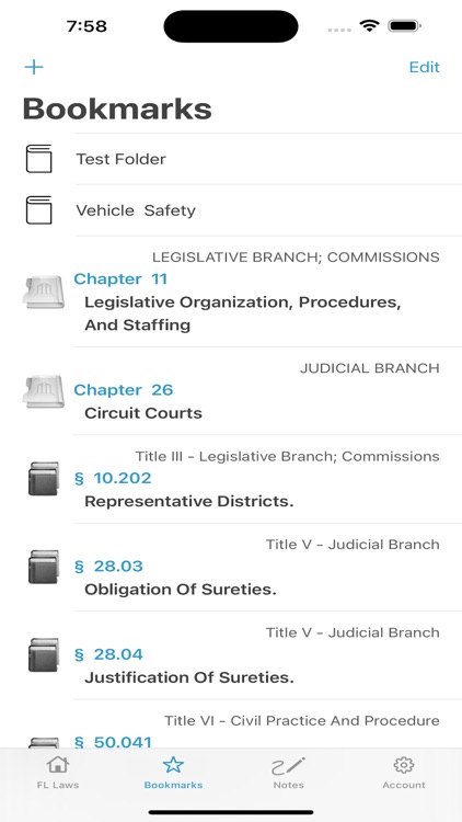 Florida Statutes, FL Laws screenshot-5