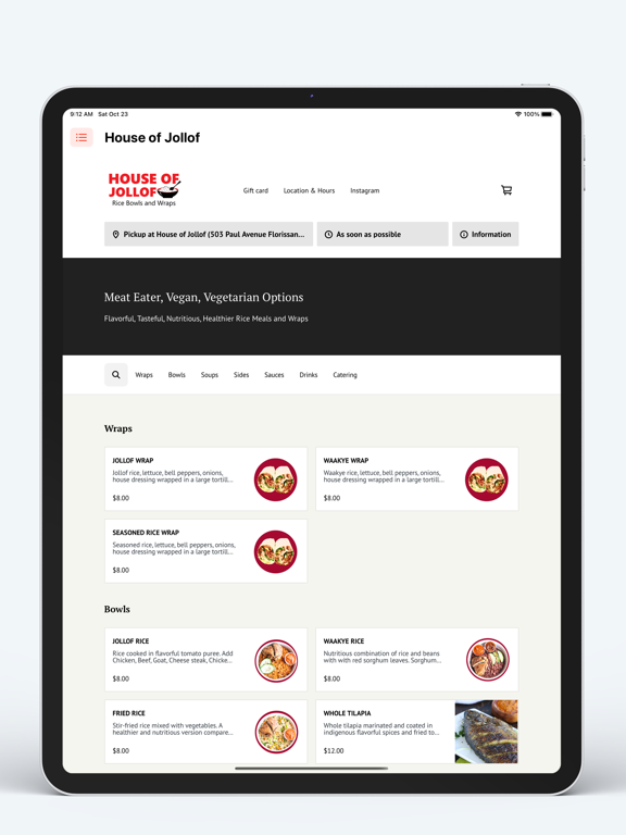 Screenshot #4 pour House of Jollof